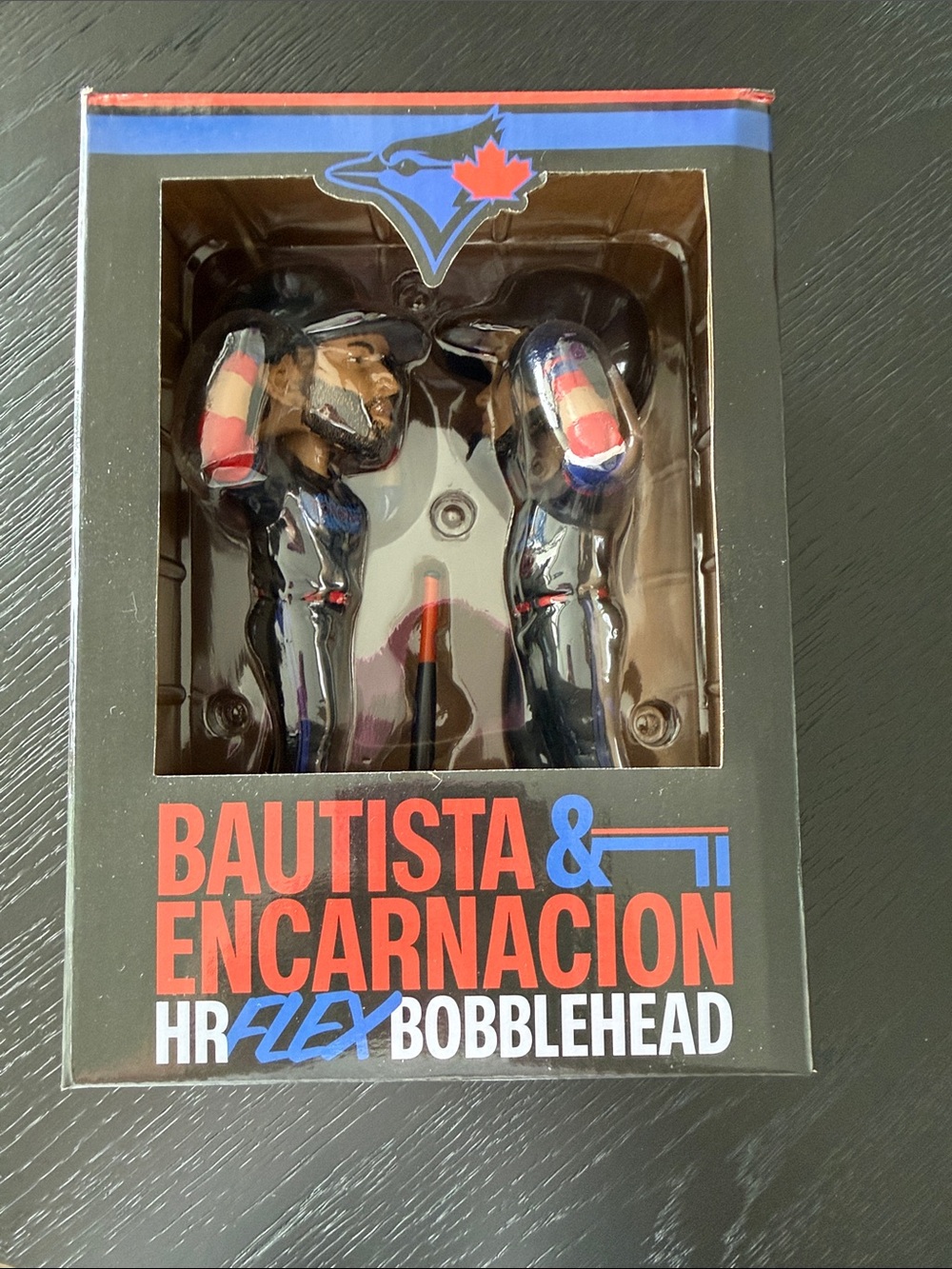 Toronto Blue Jays Bautista & Encarnacion Bobblehead - Black/Blue
